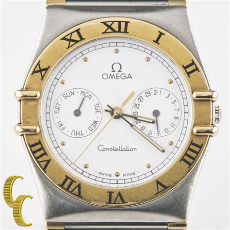 omega constellation men|Omega Constellation men's quartz watch.